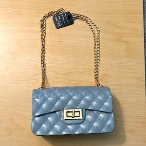 Hard Plastic Quilted Purse